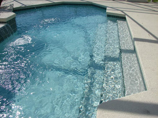 pool surrounds concrete sealing