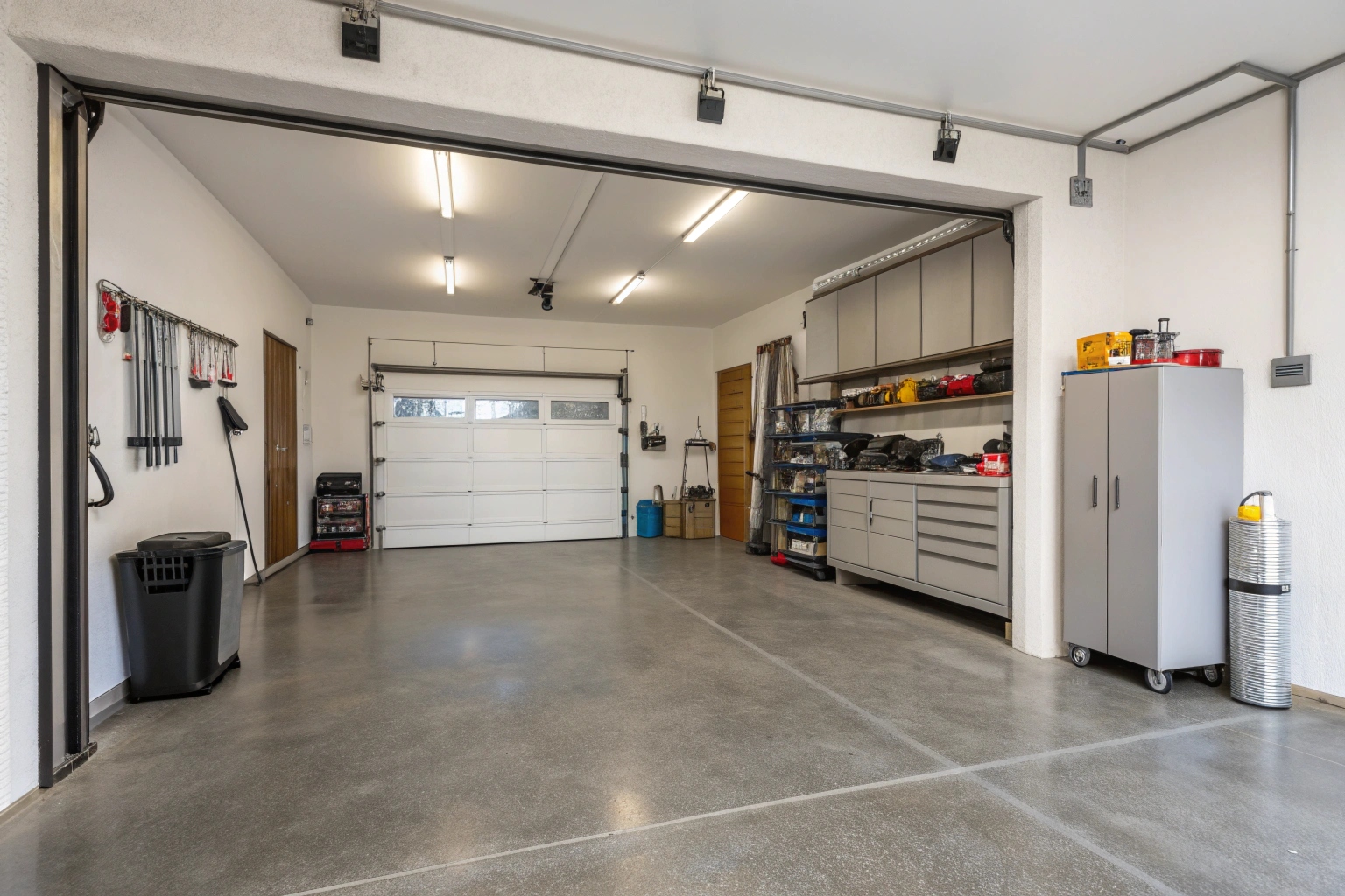 Concrete garage floor installation Jerrabomberra home